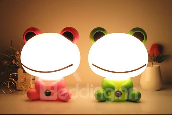 Cute Frog Shape Energy Saving Night Lamp