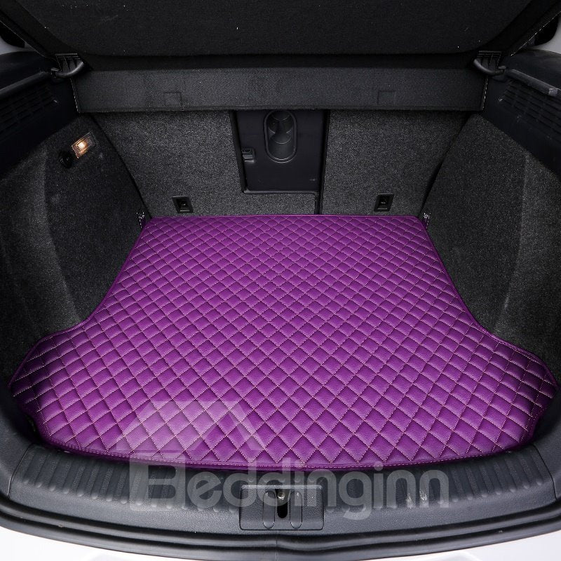 Cojín de encargo púrpura del tronco de coche del protector durable impermeable impermeable distintivo del tronco 