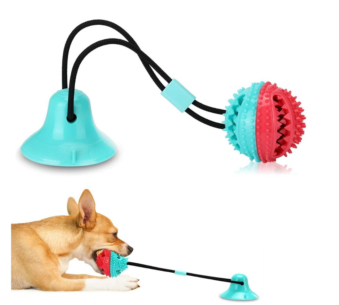 ALLRIER Dog Toys to Keep Them Busy for Boredom,Interactive Dog Toys Tug of War, Mentally Stimulating Toys for Dogs, Puppy Teething Puzzle Treat Food Dispensing Ball Toy for Small Medium Dogs