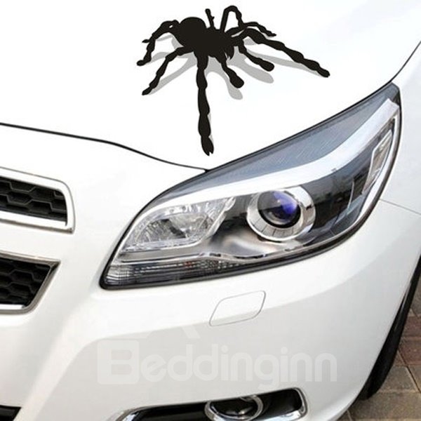 Dreidimensionaler lebensechter Autoaufkleber im Spinnenstil