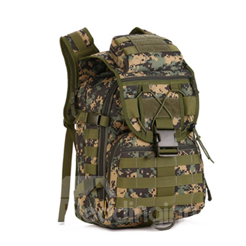 40L Waterproof High Capacity MOLLE Lightweight Mesh Outdoor Backpack