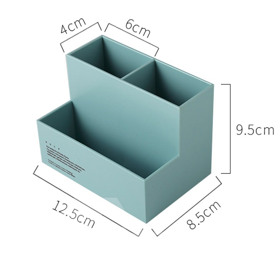 Caja de almacenamiento de escritorio ABS Macaron multifunción de estilo nórdico