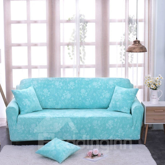 Floral Soft Polyester Anti-Slip Water Resistant Sofa Covers