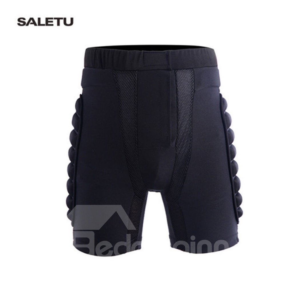 Pantalones cortos unisex cómodos suaves de la protección de la cadera para los deportes al aire libre que esquían ETC