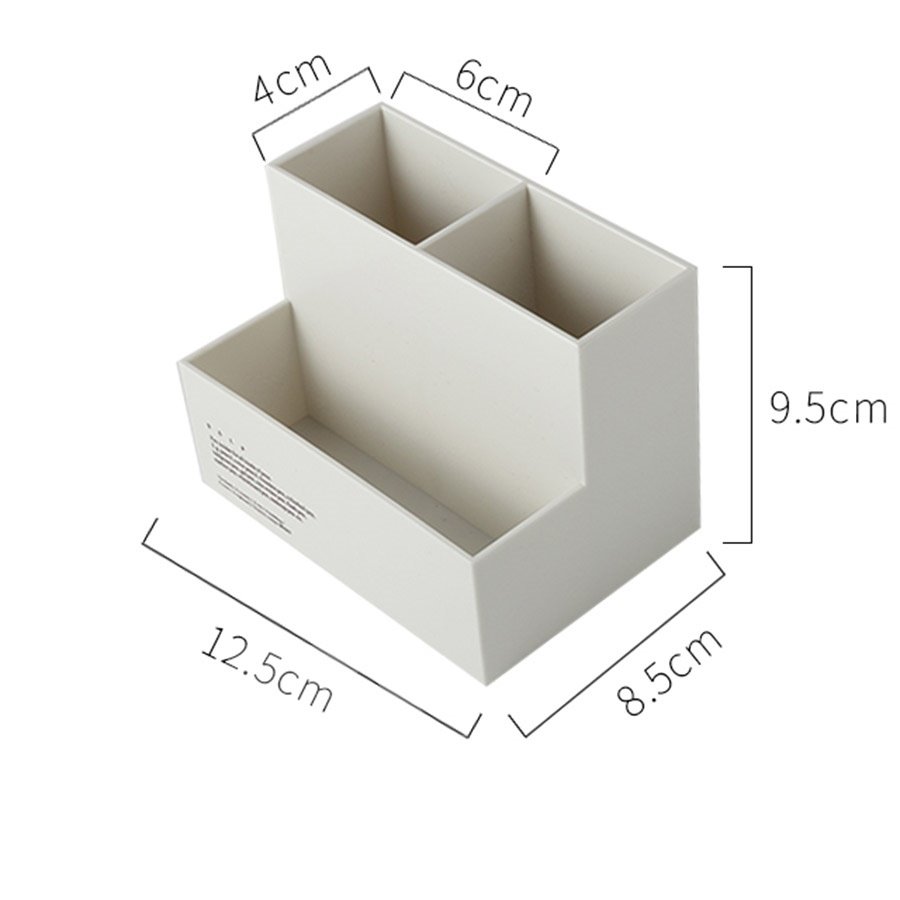 Caja de almacenamiento de escritorio ABS Macaron multifunción de estilo nórdico