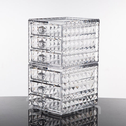 Umweltfreundliches Acrylmaterial, 12,0 x 15,8 x 11,5 cm, kosmetische Aufbewahrungsbox