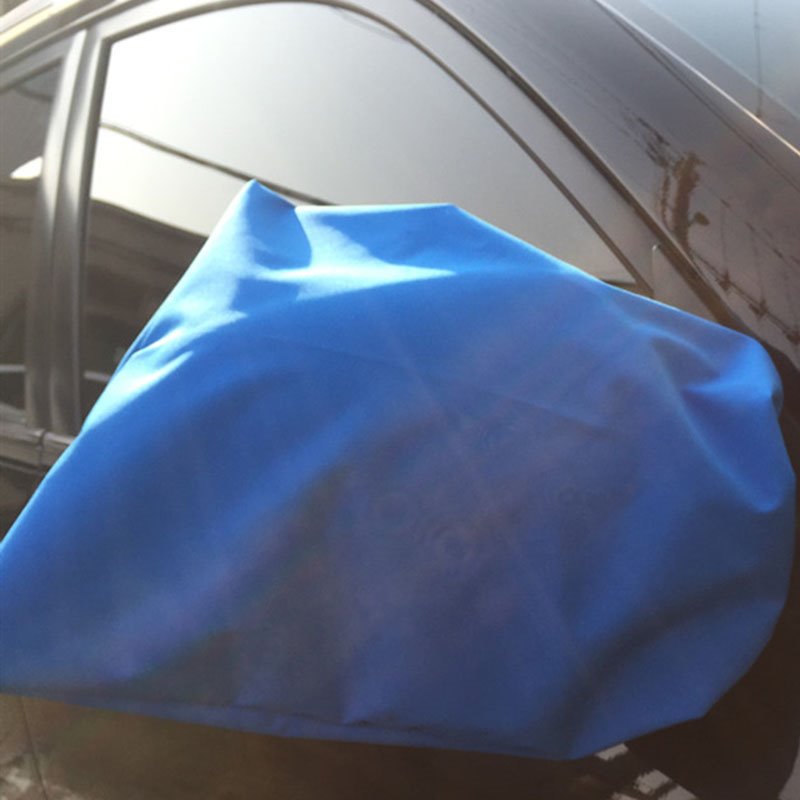 Cubierta impermeable para espejo retrovisor de lavado de coches, cubierta de tela reflectora para construcción cosmética, cubierta para espejo de marcha atrás para coche, antiarañazos y anticongelante