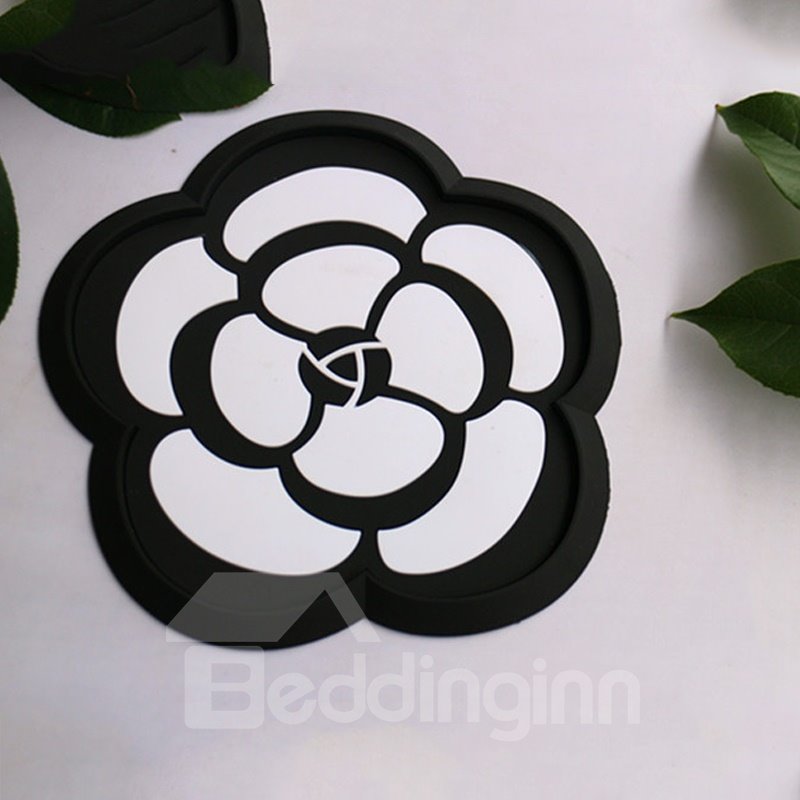 Camellia Car Ornament Anti Slip Mat for Mobile Phone