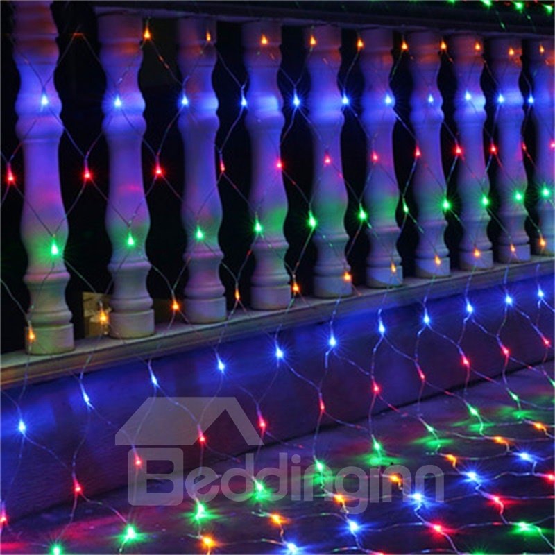Fishing Net Waterproof Christmas Decoration Plastic LED Lights
