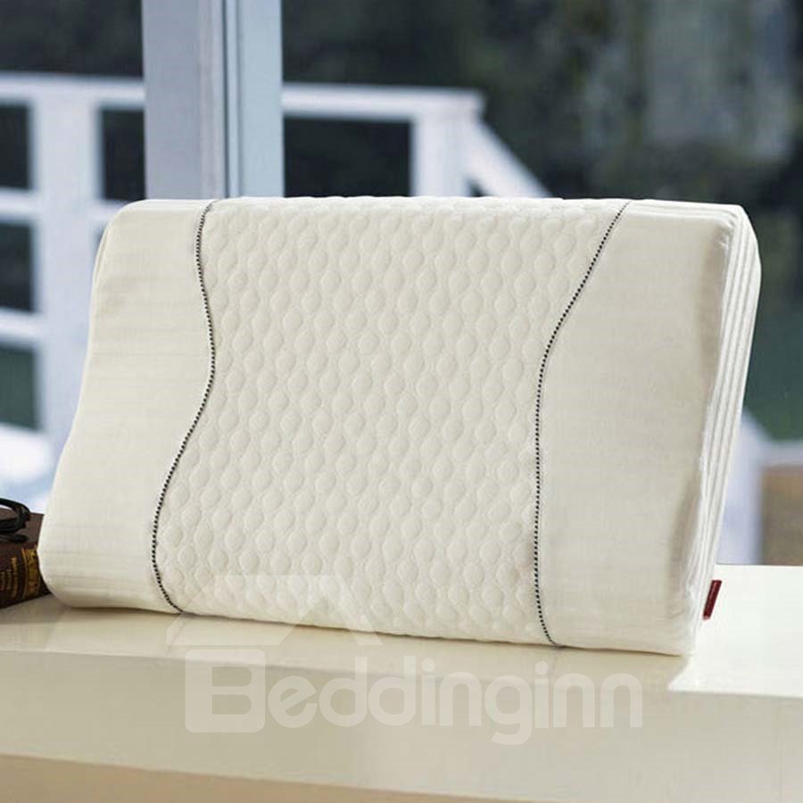 Massage Neck Protecting White Health Memory Pillow