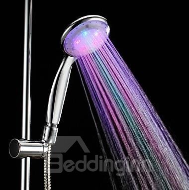 7 Colors LED Chrome Hand Shower - Without Shower Holder