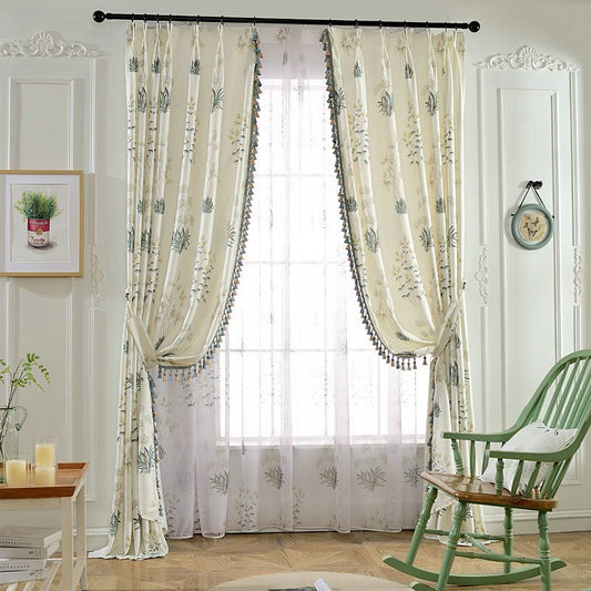 European Modern Living Room Breathable Sheer Curtains 84W 84L Inches Polyester 30% Shading Rate and UV Rays Environment-Friendly and Pollution-Free Material Ever Fading Cracking Peeling or Flaking