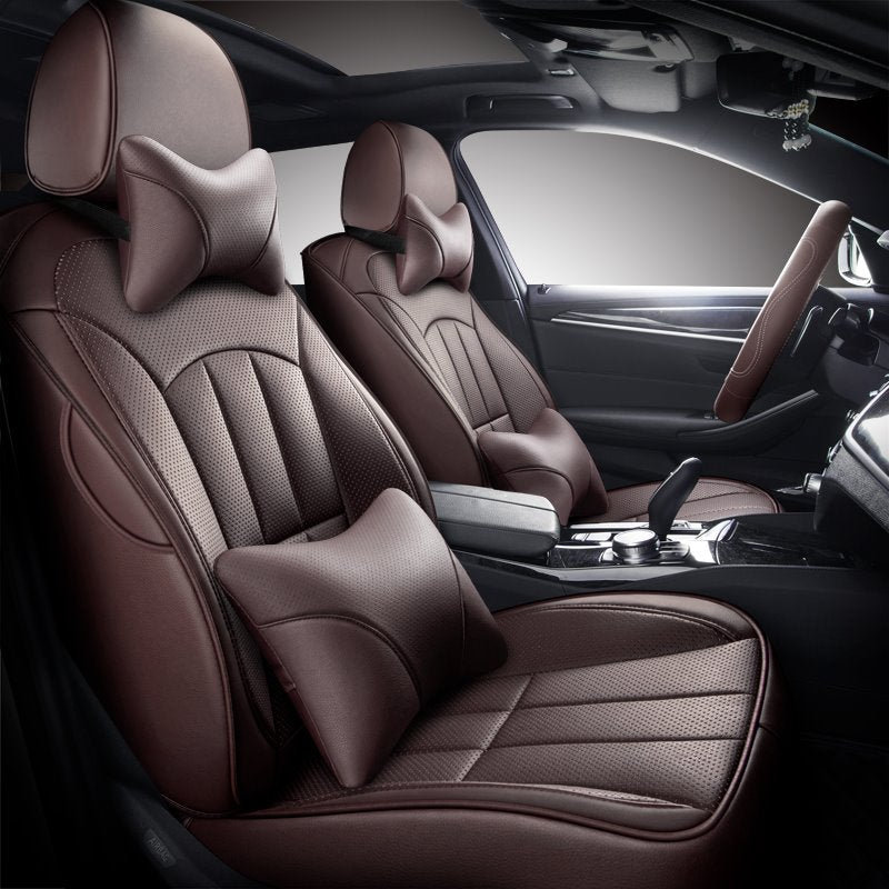 Modern Style Color Purity Environmental Tasteless No Fading No Peeling Airbag Compatibility Custom Fit Seat Covers