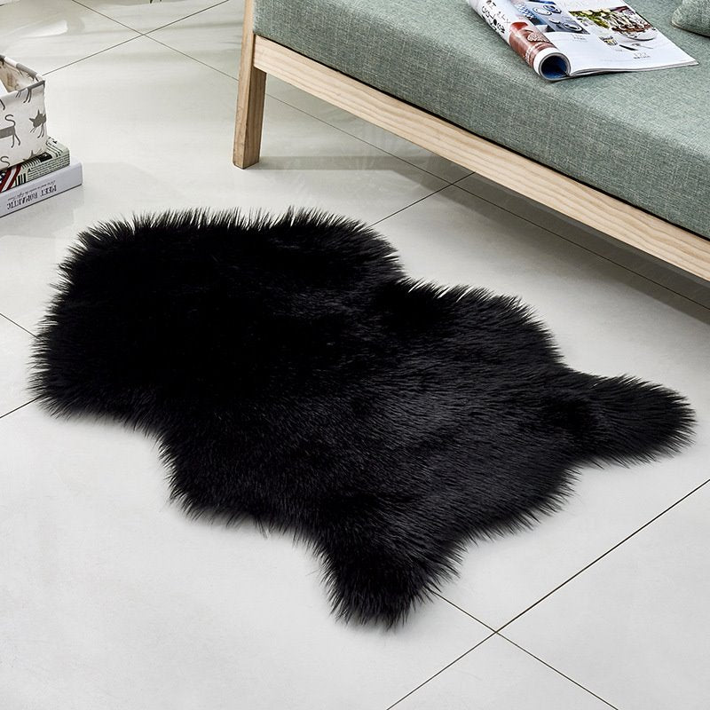 Ultra Soft Faux Sheepskin Fur Rug Fluffy Area Rug Shag Rug Carpets for Bedroom Living Room