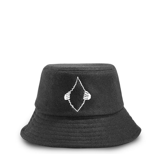 Stickerei warme Woll-Fischerhüte für Männer und Frauen, modisch, atmungsaktiv, leicht, verstaubar, Eimerhut, Sommer, Reisen, Strand, Sonnenhut, Outdoor, Wandern, Visierkappen