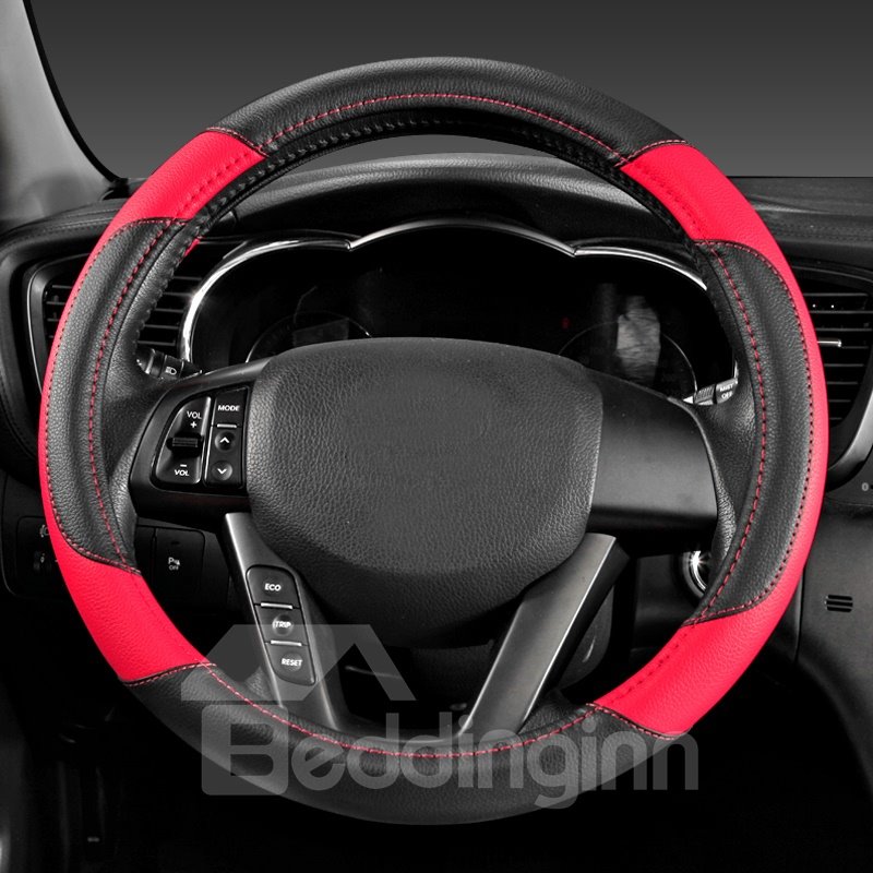 Amazing Cool Crocodile Skin Pattern Contrast Color Comfortable Steering Wheel Cover