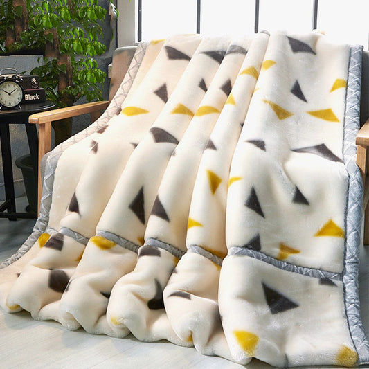 Everlasting Comfort Throw Blanket Ultra Soft and Fluffy Plush Throw Blankets for Couch Bed and Living Room Fall Winter and Spring Thickening in Winter Warm Double Flannel Blanket Quilts Sheets Dormitory Student Nap