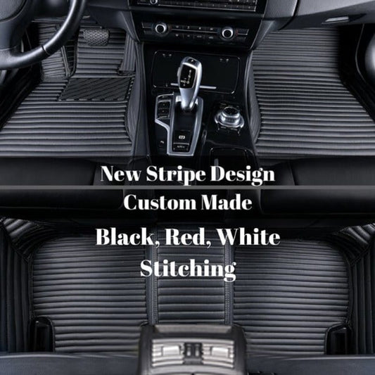 Custom Car Floor Mats High Quality Leather Moisture-Proof Skid Resistance Waterproof Wear-Resisting Most Models Are Suitable If You Do Not Find Your Car Please Note In The Shopping Cart