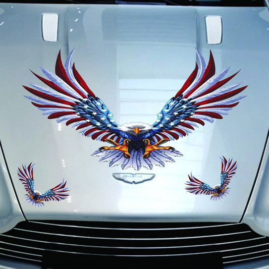 Eagle Hood Sticker Eagle Body Decoration Decals American Eagle Sticker