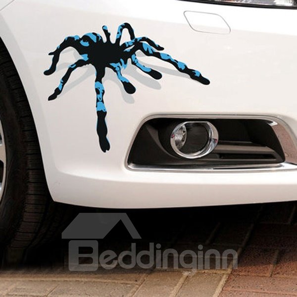 Dreidimensionaler lebensechter Autoaufkleber im Spinnenstil