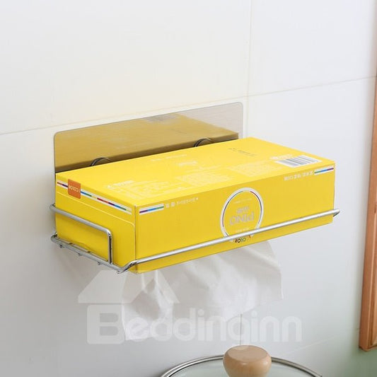 Concise Botton Draw-out Toilet Paper Holder