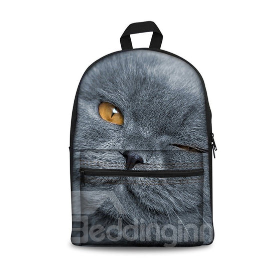 Nuevo Mochila con estampado de gatos y animales en 3D, mochilas escolares, geniales paquetes