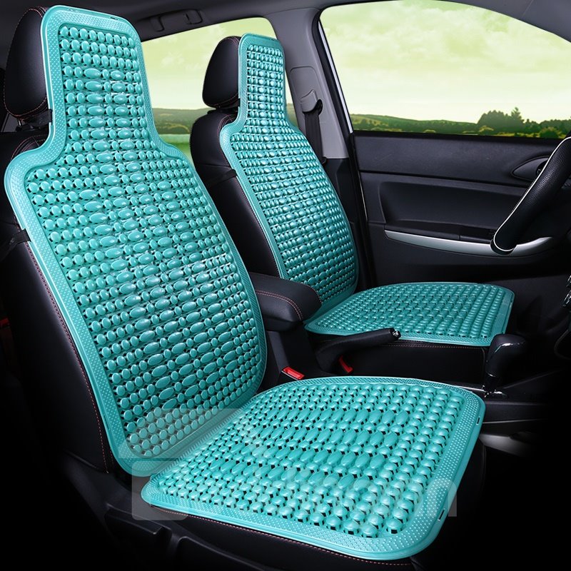 Funda universal para asiento de coche Cool Ice Bead Pure Color delantero de un solo asiento 