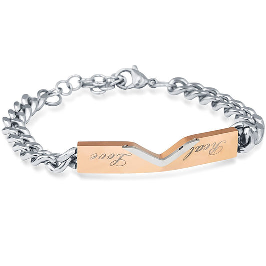 Personalized Custom Romantic Geometric Unisex Bracelets