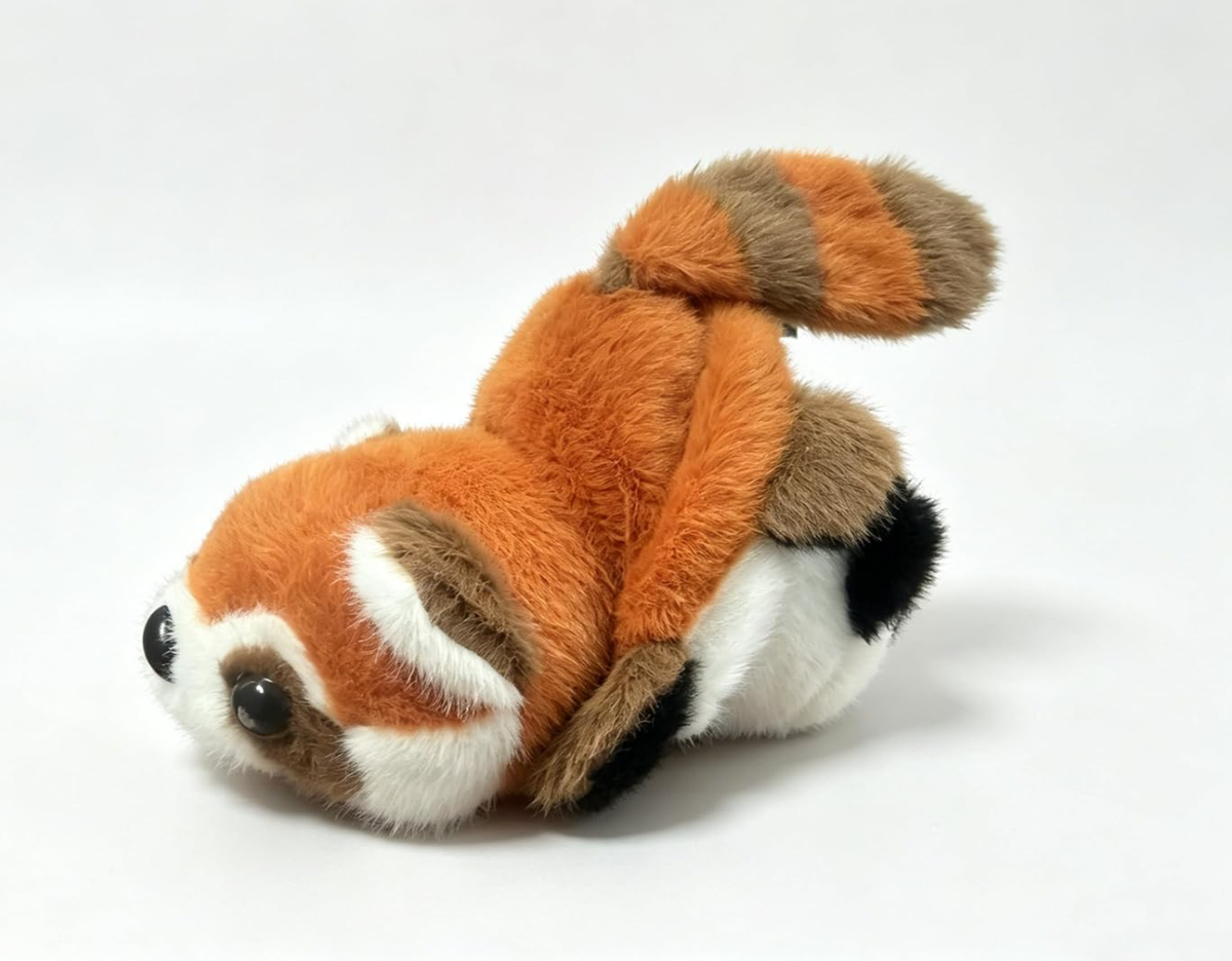 YUKOUQIAN Red Panda Stuffed Animal Cute Panda Plush Doll Toy 8 inch for Girls Boys Christmas (tranf Panda red Panda)