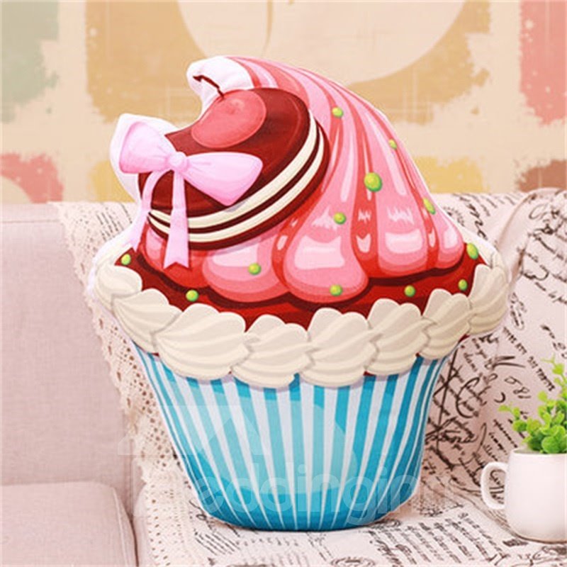 Creative Cute Cupcake Shape Soft and Breathable Plush Baby Toy