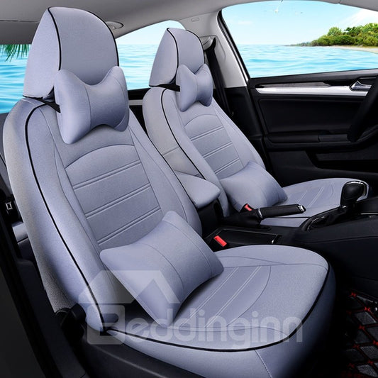 Contrast Color Simple Design Business Styled Custom Car Seat Cover
