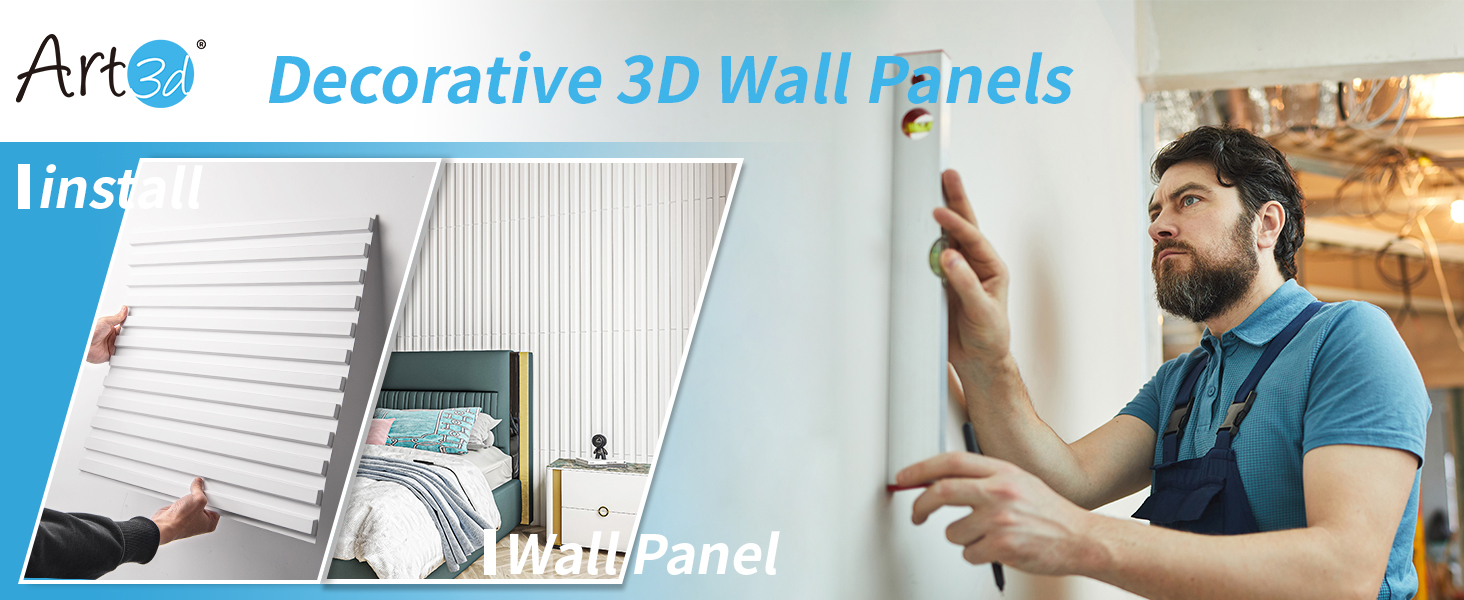 art 3d slat textured wall panels pvc