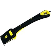 ALLWAY FE4 4 Edge Soft Grip Scraper with File for Wood and Painting Applications, 2-1/2"