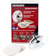 ALLWAY WEK2 Wall-EZ Drywall Repair Kit with Tapered Hole Saw and 2 Drywall Plugs